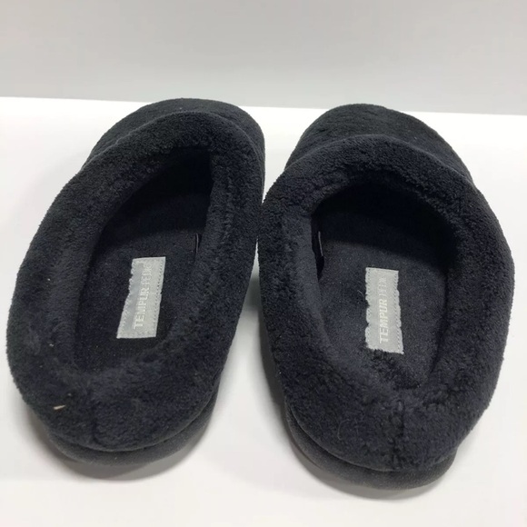 Tempur-Pedic Women’s Windsock Black Slippers, Size 7 M. - Picture 4 of 5